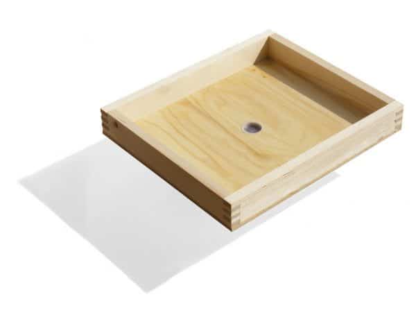 Coprifavo a cornice alta 43x50 cm per arnia da 10 favi, legno robusto per isolamento alveare