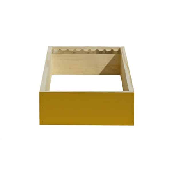 Melario standard da 9 favi verniciato per arnia Dadant, ideale per raccolta miele