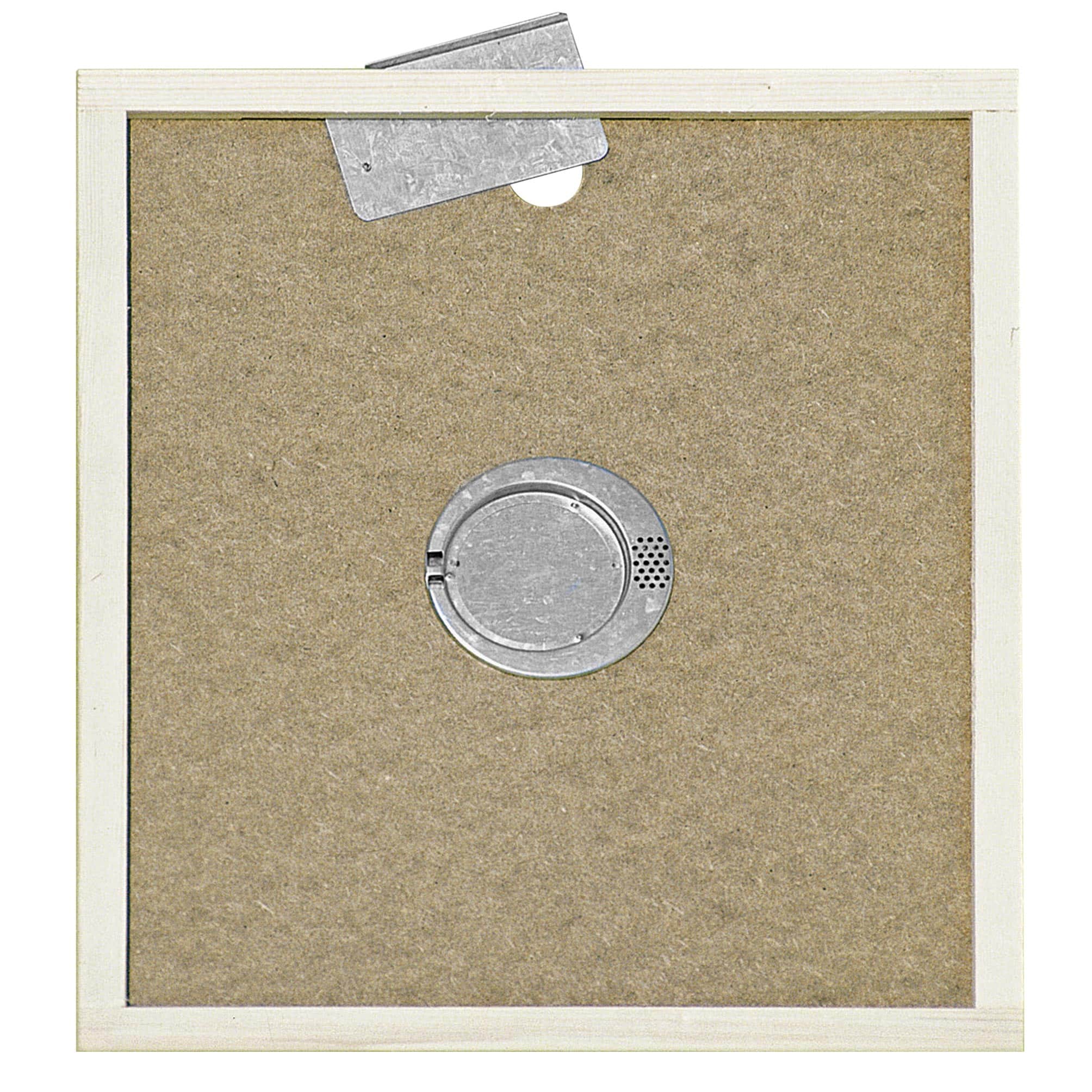 Apiscampo rotondo Lega in metallo Ø 120 mm su tavoletta 430x500 mm con telaio in legno