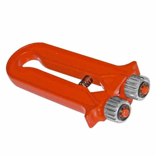 Zigrinatore per filo con manico in plastica e rotelle in acciaio temperato per armatura telaini
