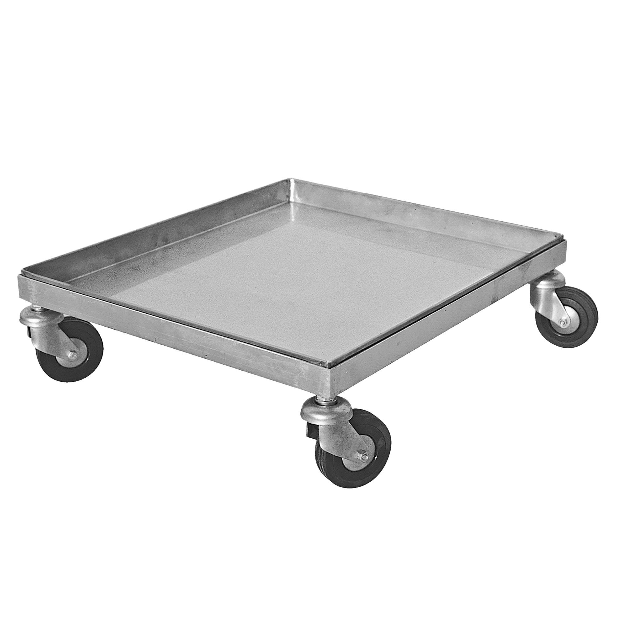 Carrellino portamelari con base 500x500 mm – ideale per il trasporto di melari e attrezzature apistiche, stabile e maneggevole anche a pieno carico