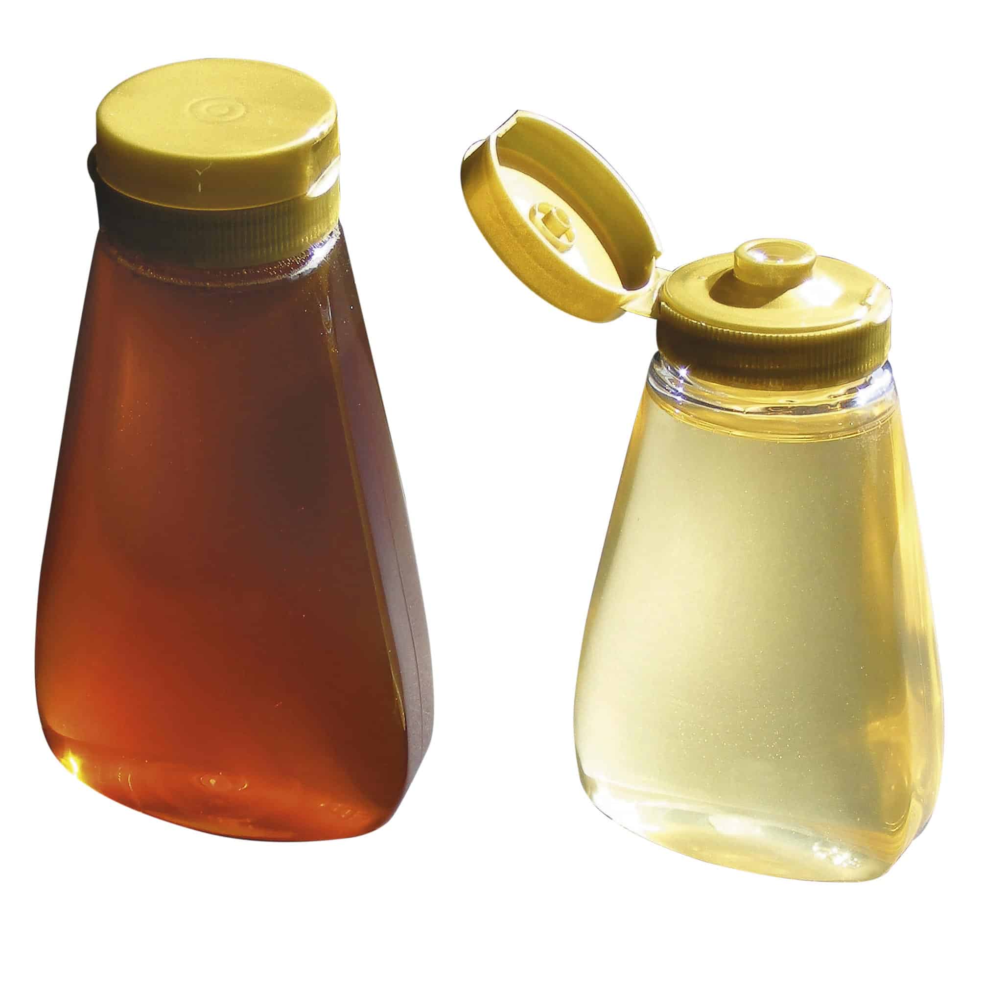 Squeezer da 250 gr in plastica alimentare elastica con sistema antigoccia per miele – pratico, igienico e senza sprechi