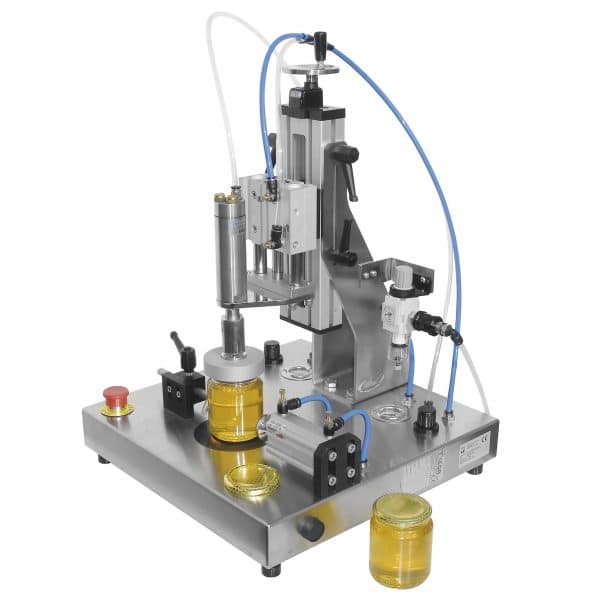 TAPPATRICE PNEUMATICA PER VASETTI