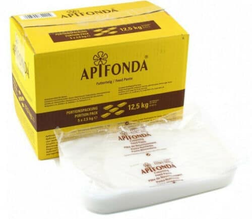 APIFONDA - candito per api, scatola da 12,5 kg con 5 buste da 2,5 kg