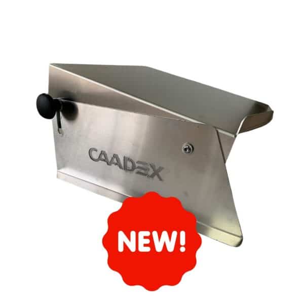 Supporto inclinabile CAADEX CAMB per contenitori miele CAMCS da 28, 35 e 50 kg – regolabile, in alluminio certificato CE
